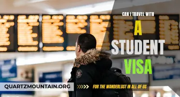 Is It Possible to Travel with a Student Visa?