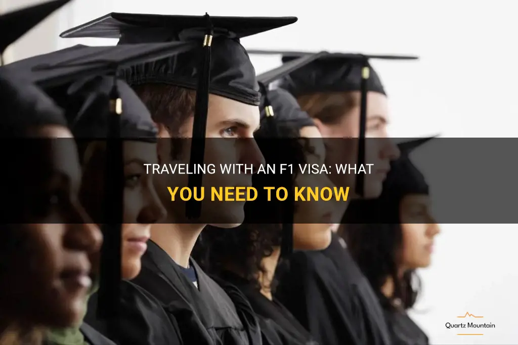 can i travel with f1 visa
