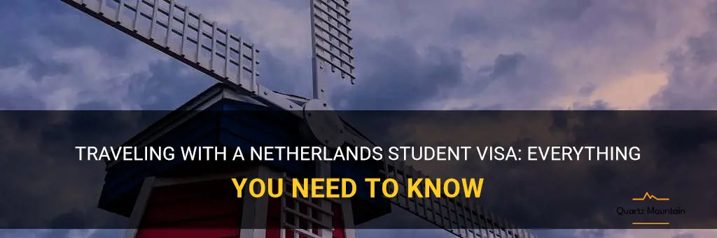 can i travel with netherlands student visa