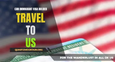 Can Immigrant Visa Holders Travel to the US?