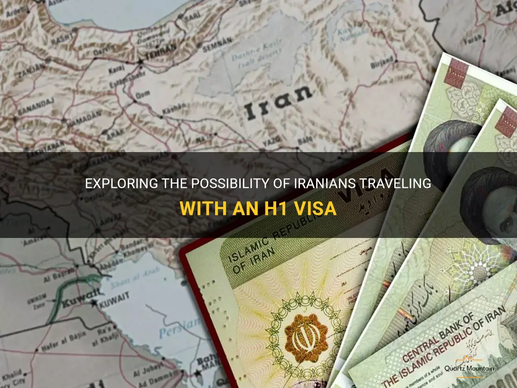 can iranians travel on h1 visa