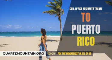 Exploring the Possibility: Can J1 Visa Residents Travel to Puerto Rico?
