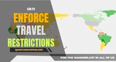 Can PA Enforce Travel Restrictions? Understanding the State's Authority