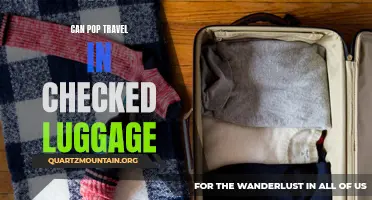 Can Pop Travel in Checked Luggage? The Complete Guide