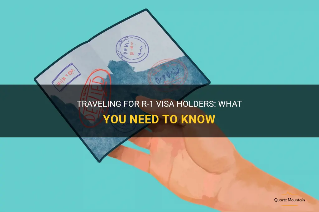 can r-1 visa holder travel
