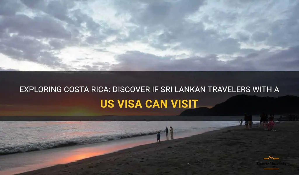 can sri lankan travel to coastarica with us visa