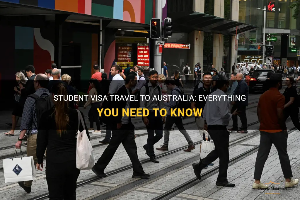 can student visa travel to australia