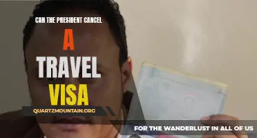 Can the President Cancel a Travel Visa? Exploring the Executive Power to Revoke Entry Permits