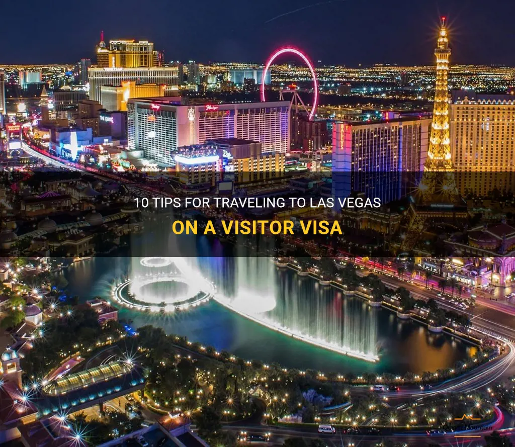 can travel to vegas on a visitor visa