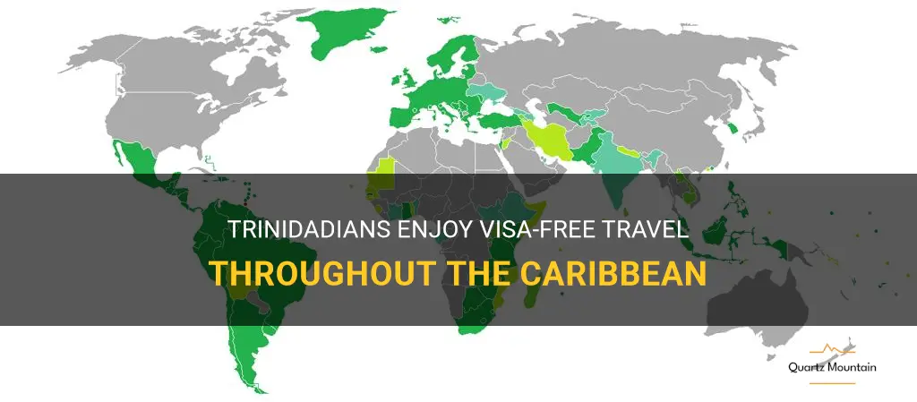 can trinidadians travel visa free throughout caribbean