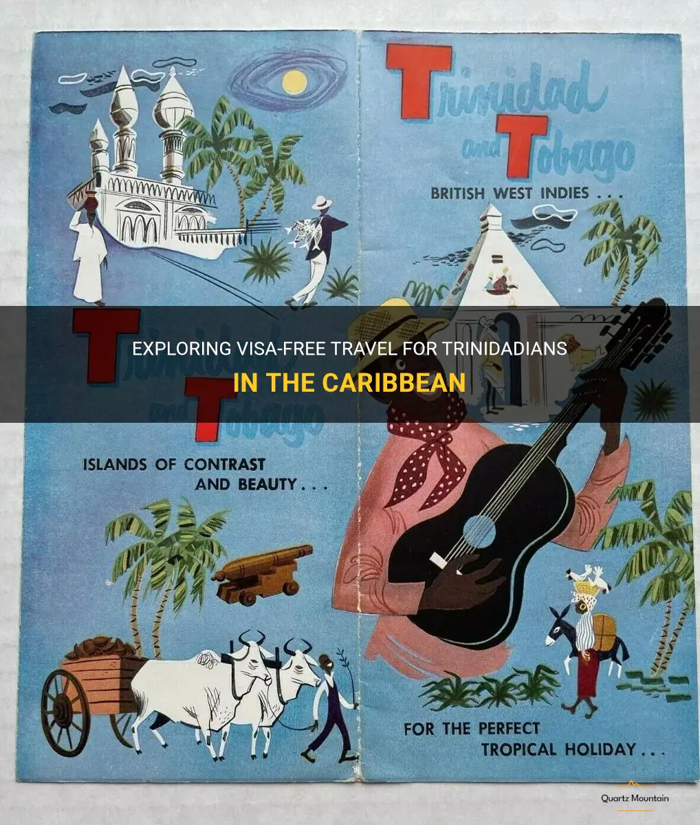 can trinidadians travel visa free to caribbean