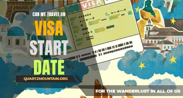 Exploring the Possibility of Traveling on the Visa Start Date