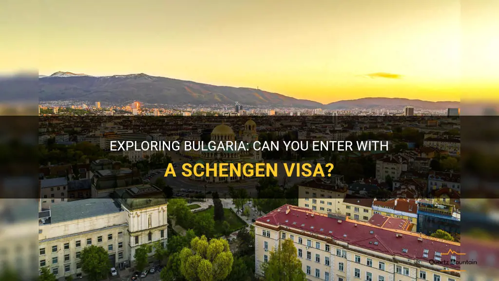 can we travel to bulgaria with schengen visa