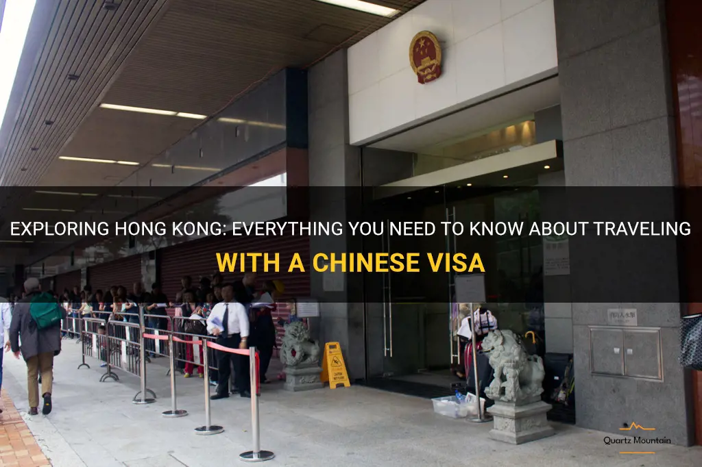 can we travel to hong kong with chinese visa