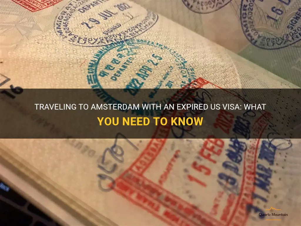 can we travel via amsterdam with expired us visa