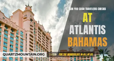 Cashing Travelers Checks at Atlantis Bahamas: All You Need to Know