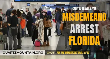 Exploring Travel Options: Can You Travel After a Misdemeanor Arrest in Florida?