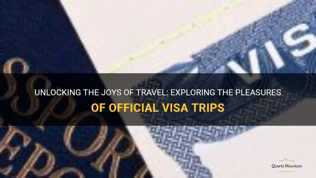 can you travel fo pleasure with oficial visa