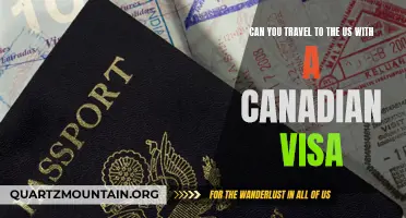Exploring International Travel: Can You Journey to the US with a Canadian Visa?