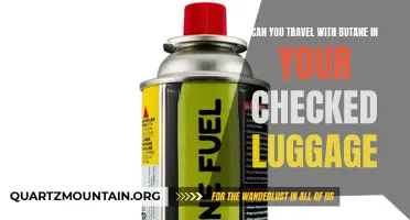 Traveling with Butane in Your Checked Luggage: What You Need to Know