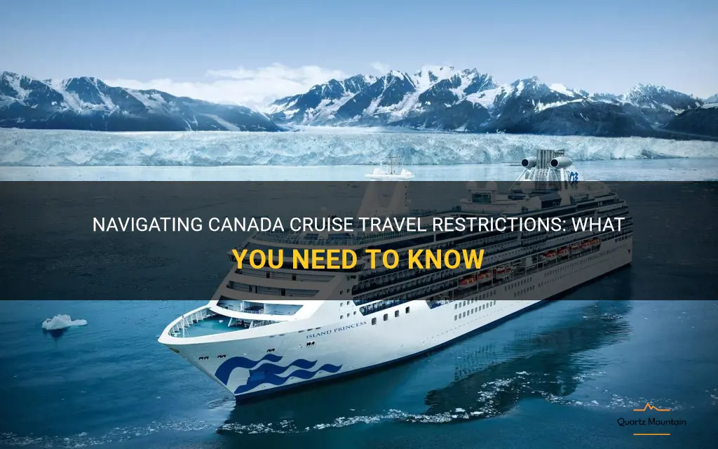 canada cruise travel restrictions