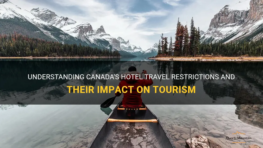 canada hotel travel restrictions