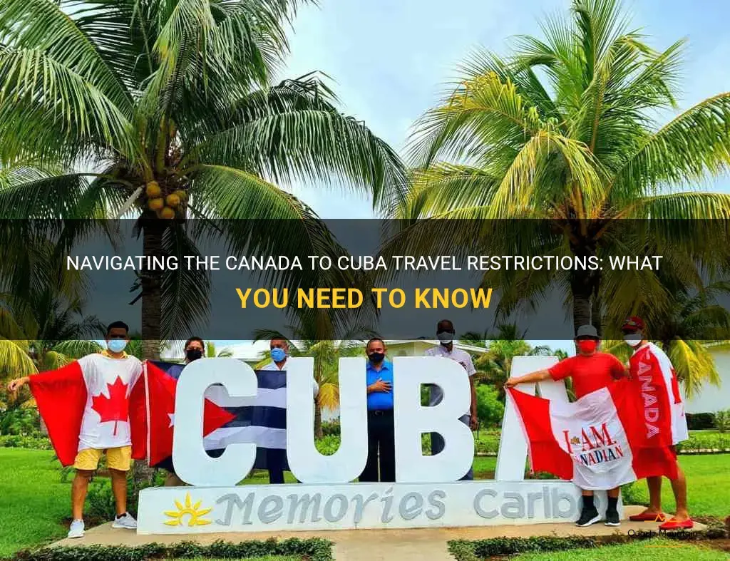 canada to cuba travel restrictions