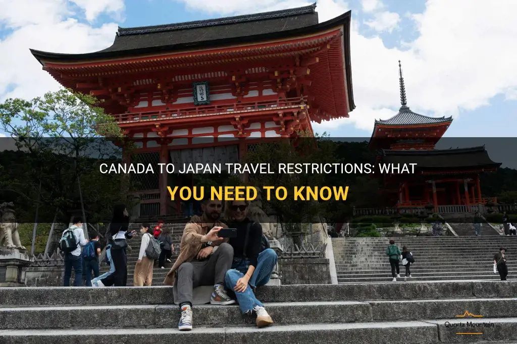 canada to japan travel restrictions