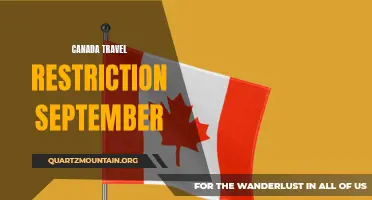 Canada Travel Restriction Update for September: What You Need to Know