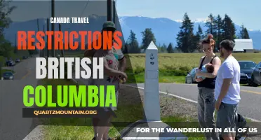 Exploring the Current Travel Restrictions in British Columbia, Canada