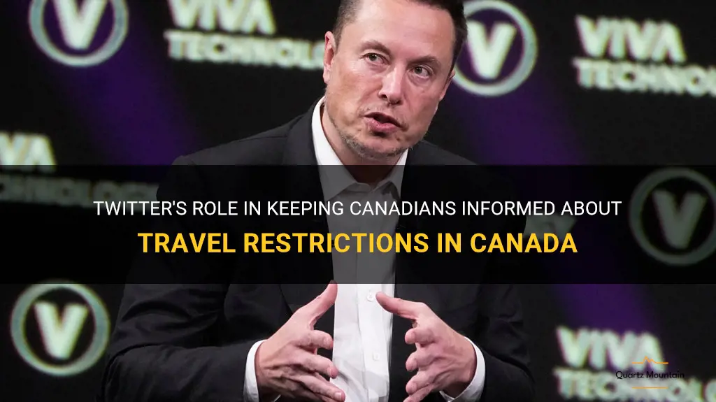 canada travel restrictions twitter