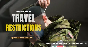 Navigating the Travel Restrictions for Canadian Forces Personnel