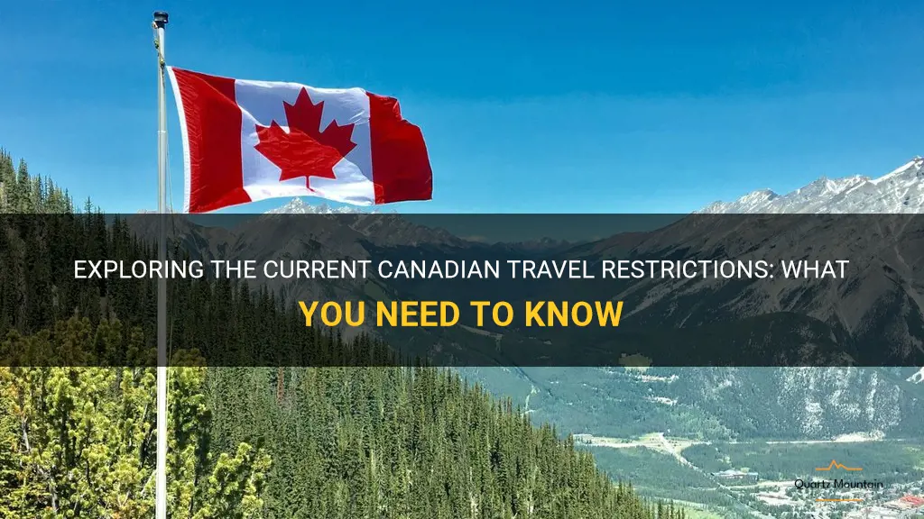 candian travel restrictions