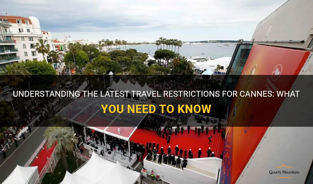 cannes travel restrictions