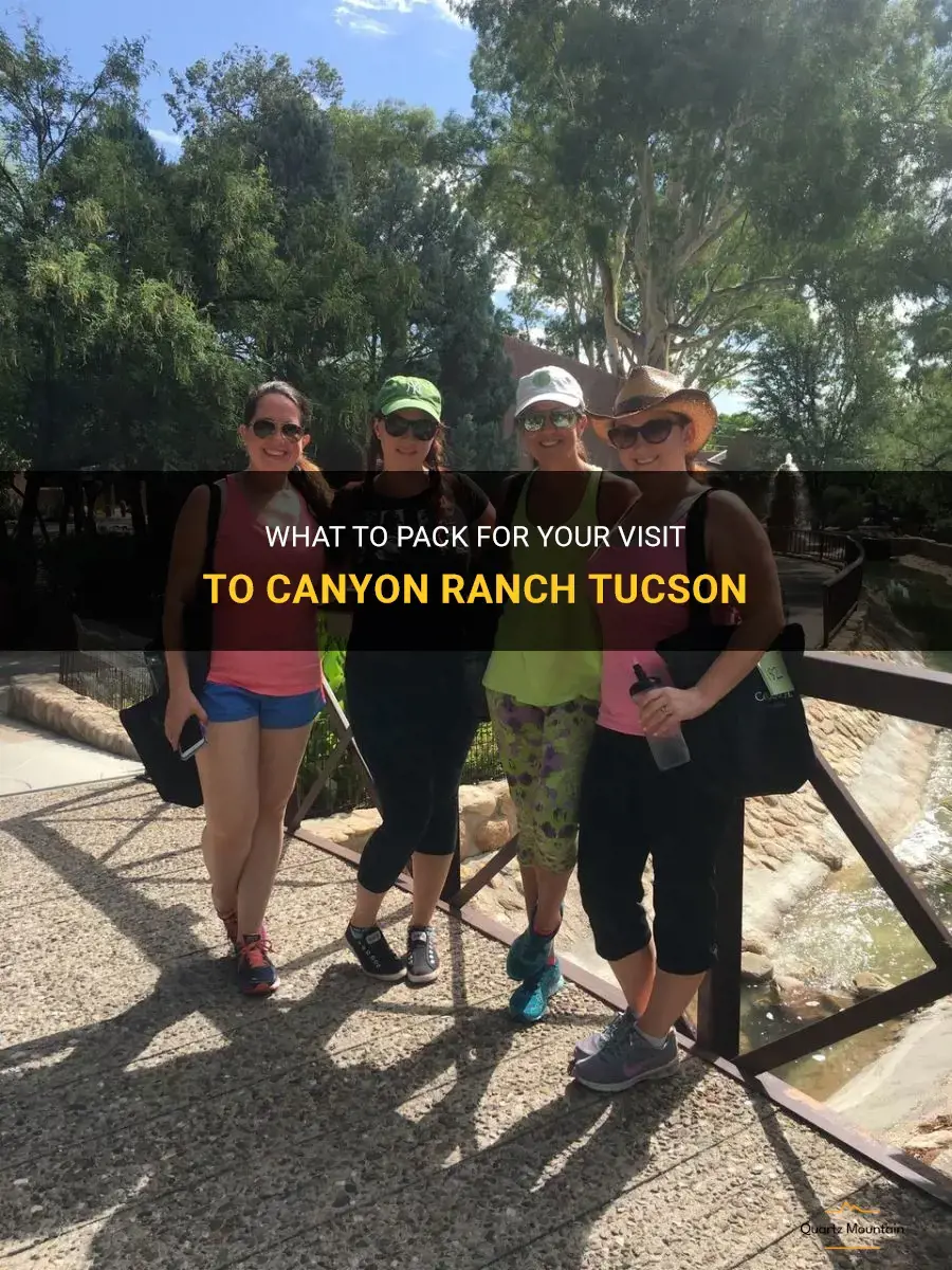 canyon ranch tucson what to pack