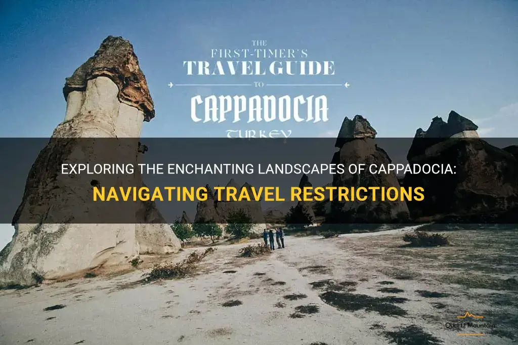 cappadocia travel restrictions