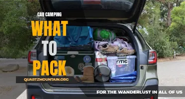 Essential Items to Pack for an Unforgettable Car Camping Experience