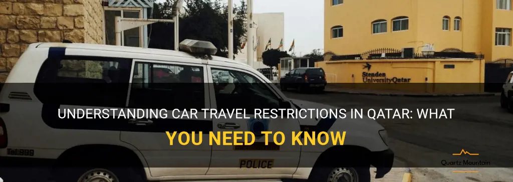 car travel restrictions in qatar