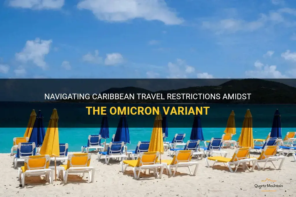 caribbean travel restrictions omicron