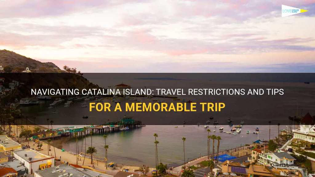 catalina island travel restrictions