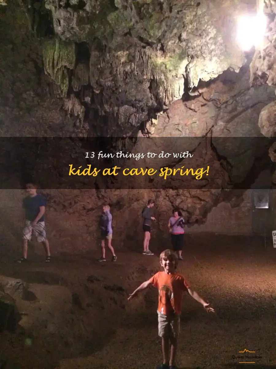 cave spring things to do with kids