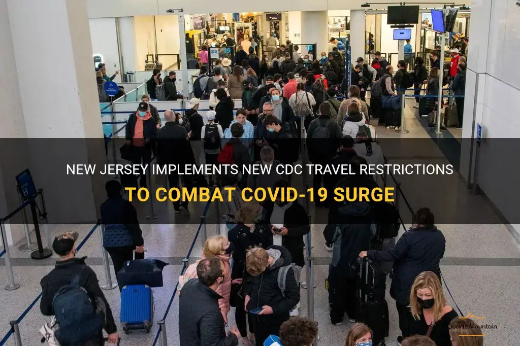 cdc new jersey travel restrictions