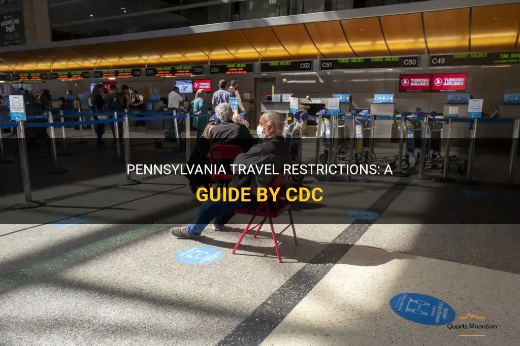 cdc pennsylvania travel restrictions