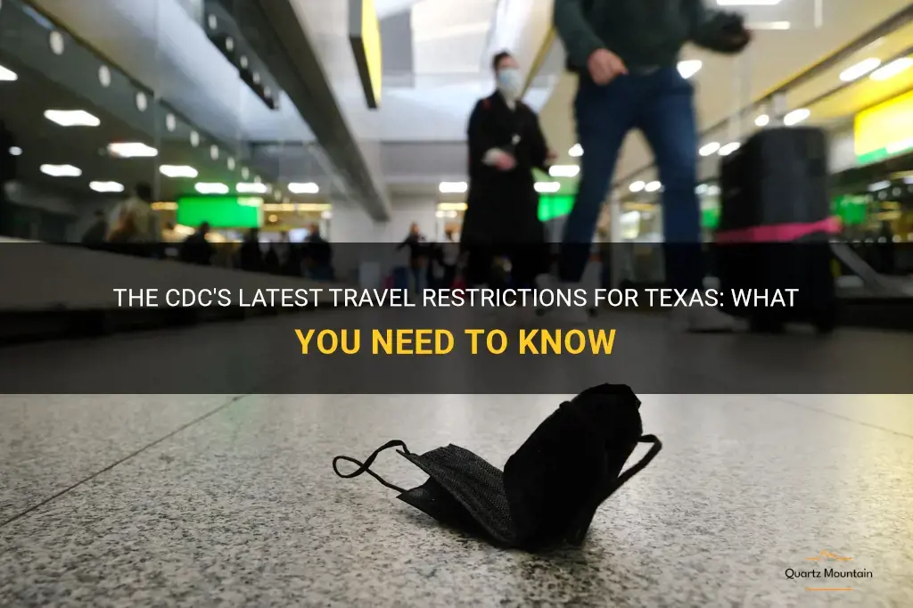 cdc texas travel restrictions