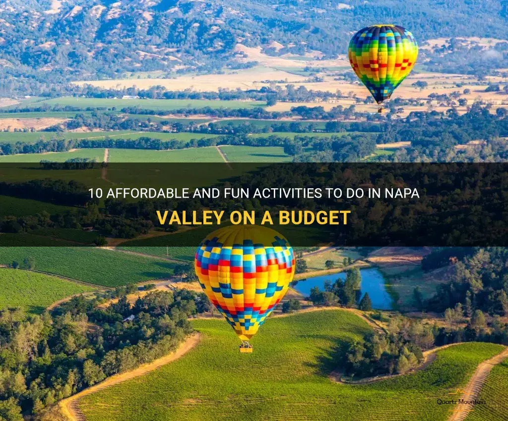 cheap things to do in napa