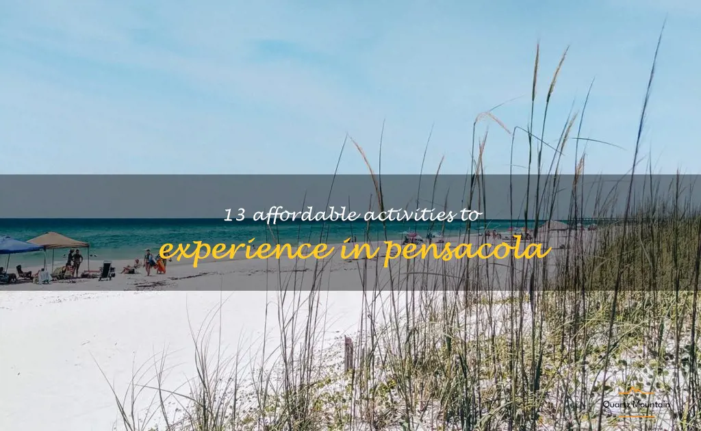 cheap things to do in pensacola