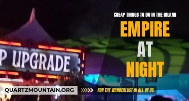10 Affordable Activities to Enjoy in the Inland Empire at Night