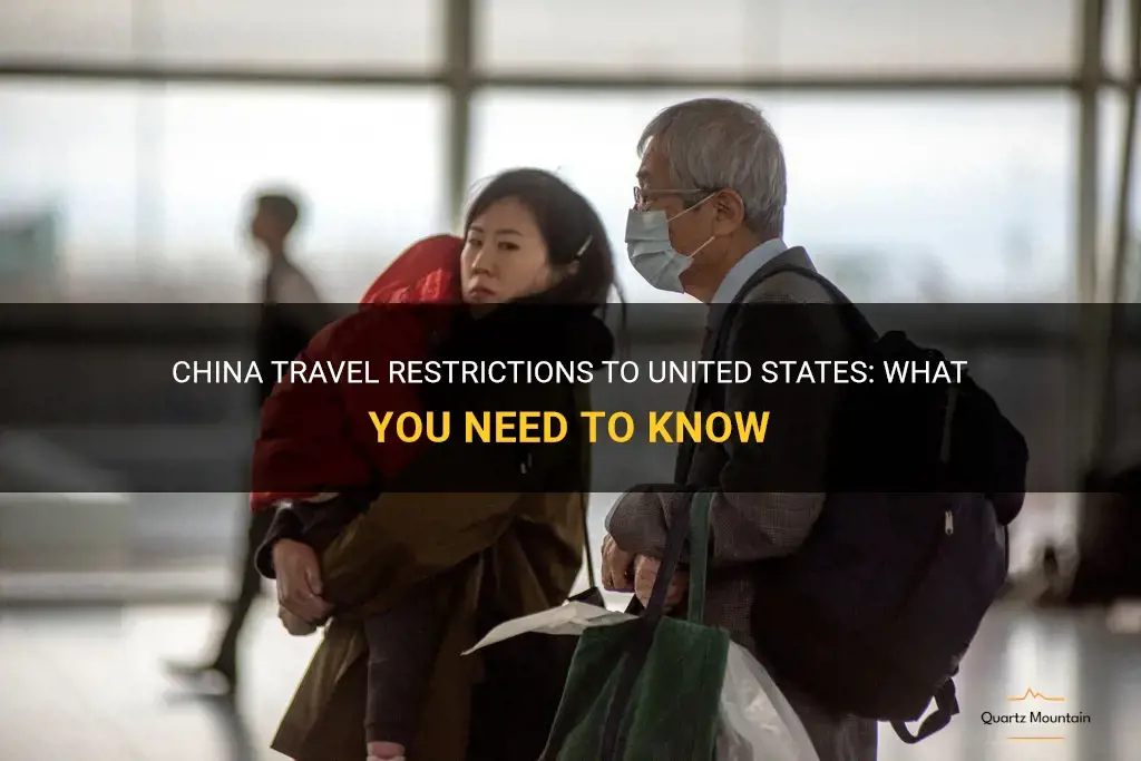 china travel restrictions to united states