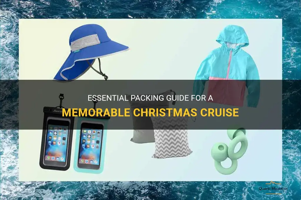 christmas cruise what to pack