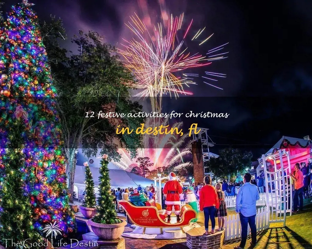 christmas things to do in destin fl